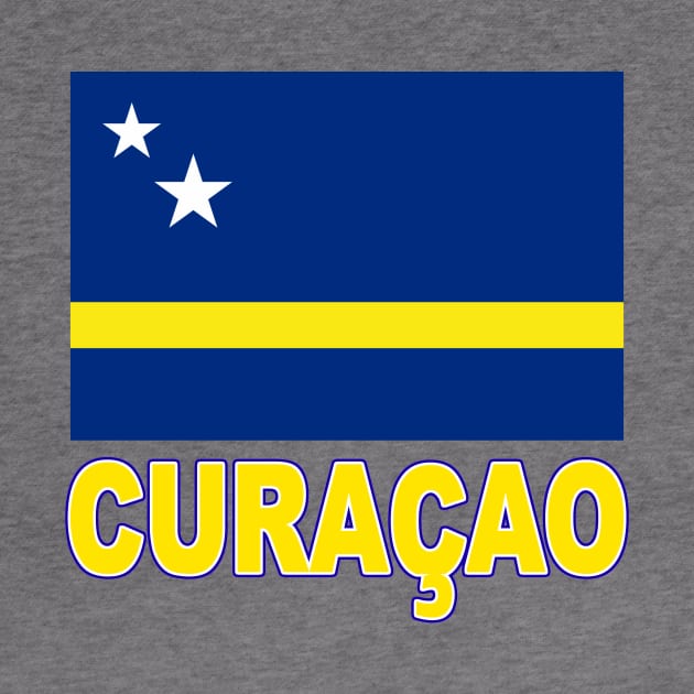 The Pride of Curacao - Island Flag Design by Naves